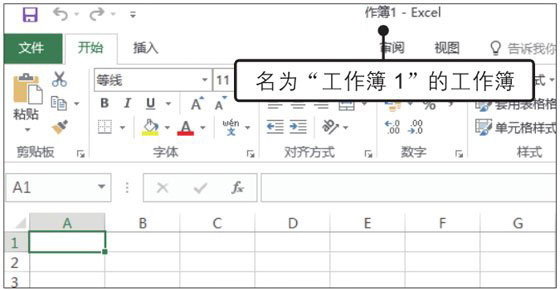 Excel工作簿、工作表和單元格的概念與關系