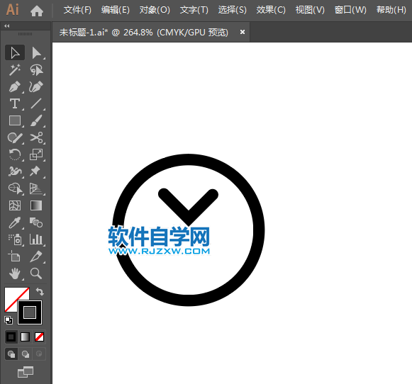 充值中心圖標用AI設(shè)計的方法