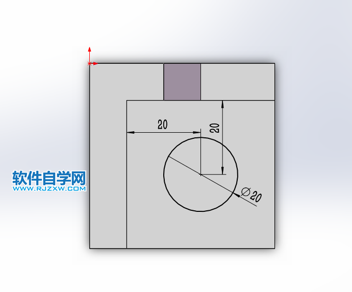 solidworks實體建模新手用拉伸、倒圓角完成