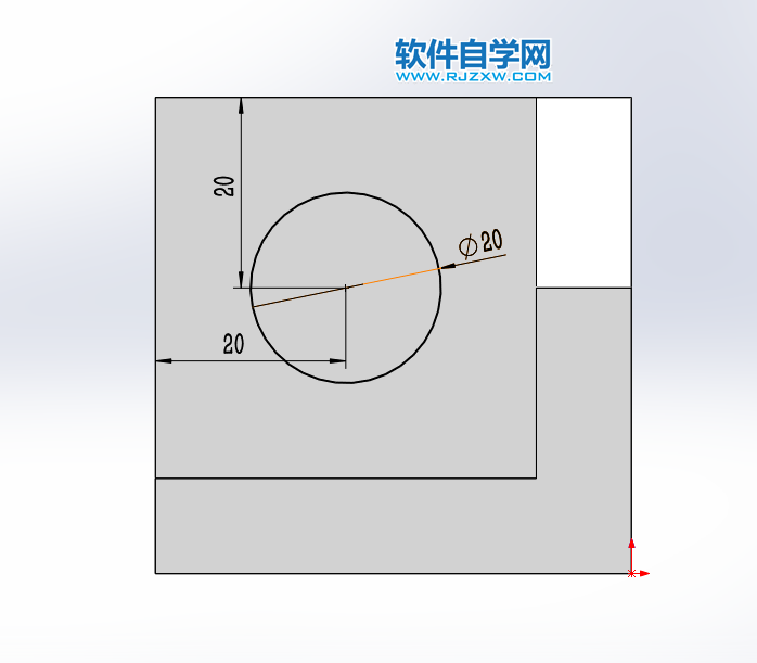 solidworks實體建模新手用拉伸、倒圓角完成