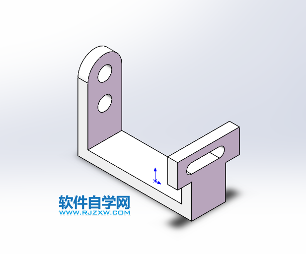 solidworks拉伸凸臺(tái)與切除繪制零件