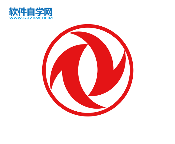 ai怎么設(shè)計東風(fēng)汽車圖標(biāo)
