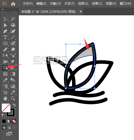 ai怎么畫(huà)一個(gè)花朵作為自然圖標(biāo)