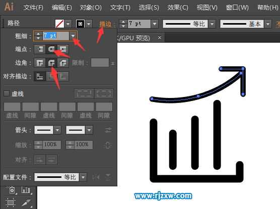 illustrator設(shè)計銷售管理符號教程