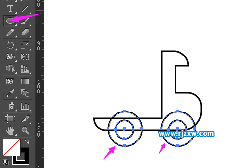 怎么用Illustrator(AI)制作貨運車圖標(biāo)