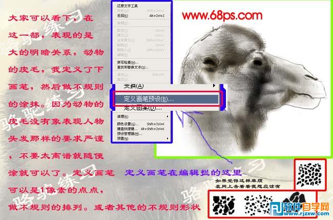 PS繪制沙漠駱駝插畫(huà)