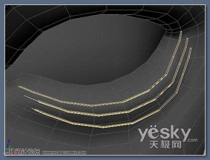用3DMAX怎么教你制作逼真美女眼睫毛