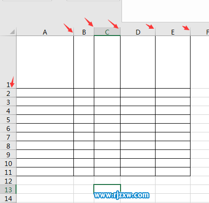 EXCEL2016怎么手動調(diào)整單元格距離