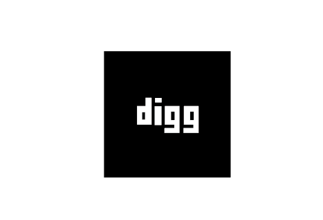 AI矩形工具設(shè)計(jì)DIGG圖標(biāo)