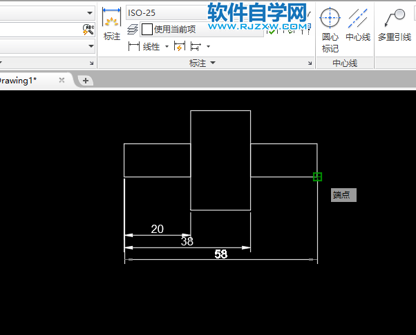 cad基線標注怎么用？