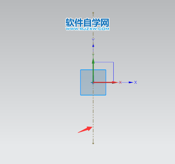 ug直線設置為輔助線