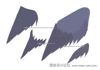 IllustratorCS6用色階畫法精細設計鳥類插畫