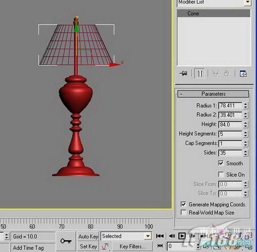 用3DS MAX制作一盞銅油燈的建模實例教程